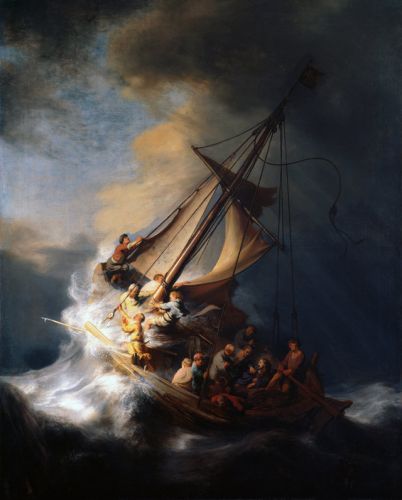 ARTBURO ART VLOG | The Storm on the Sea of Galilee by Rembrandt van Rijn (1633