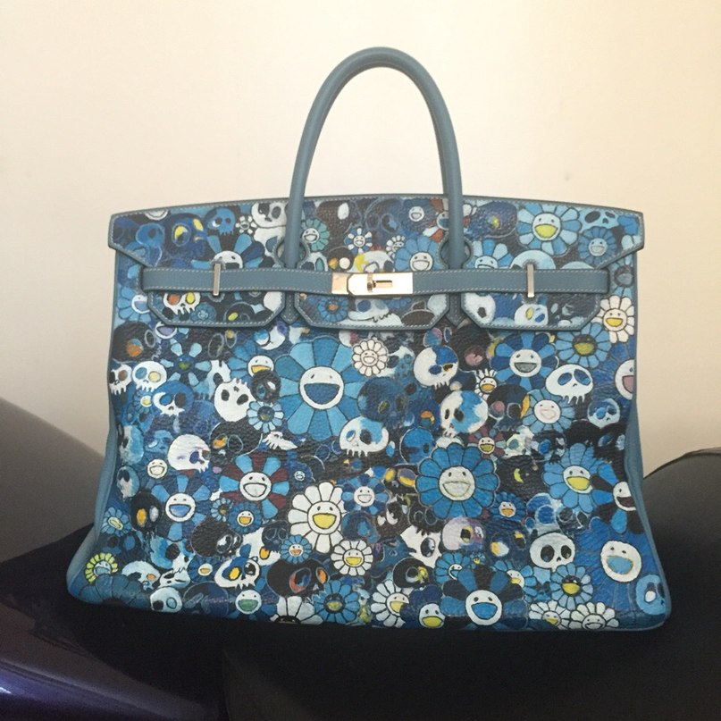 ARTBURO Personalization | Custom Hand painted Hermes Birkin Bag for Anastasia Fuks