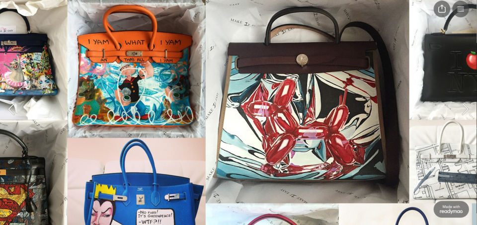 ARTBURO | PERSONALIZE YOUR DESIGNER BAG WITH CUSTOM PRINTS OR PAINTINGS!