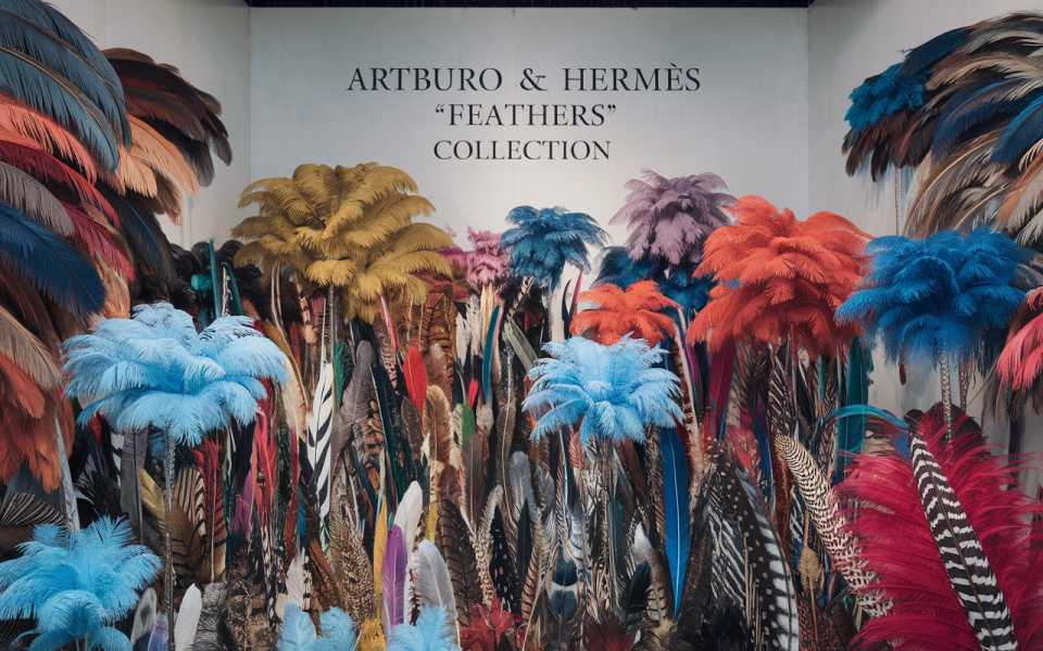 ARTBURO Personalisation - Custom Hermes "Feathers" Collection 2025