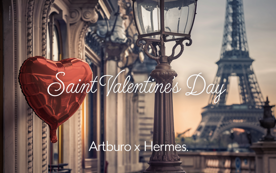 ARTBURO Custom HERMES HAUTE COUTURE- St Valentines Day 2025