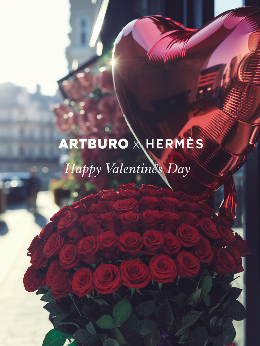 ARTBURO Custom HERMES - St Valentines Day Collection 2025