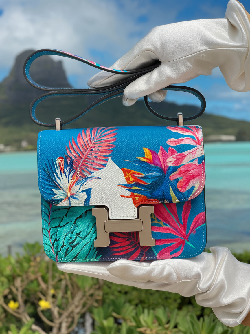  Custom Hermes “Tropical Vibes” Collection 2025: A Tribute to Paradise by ARTBURO