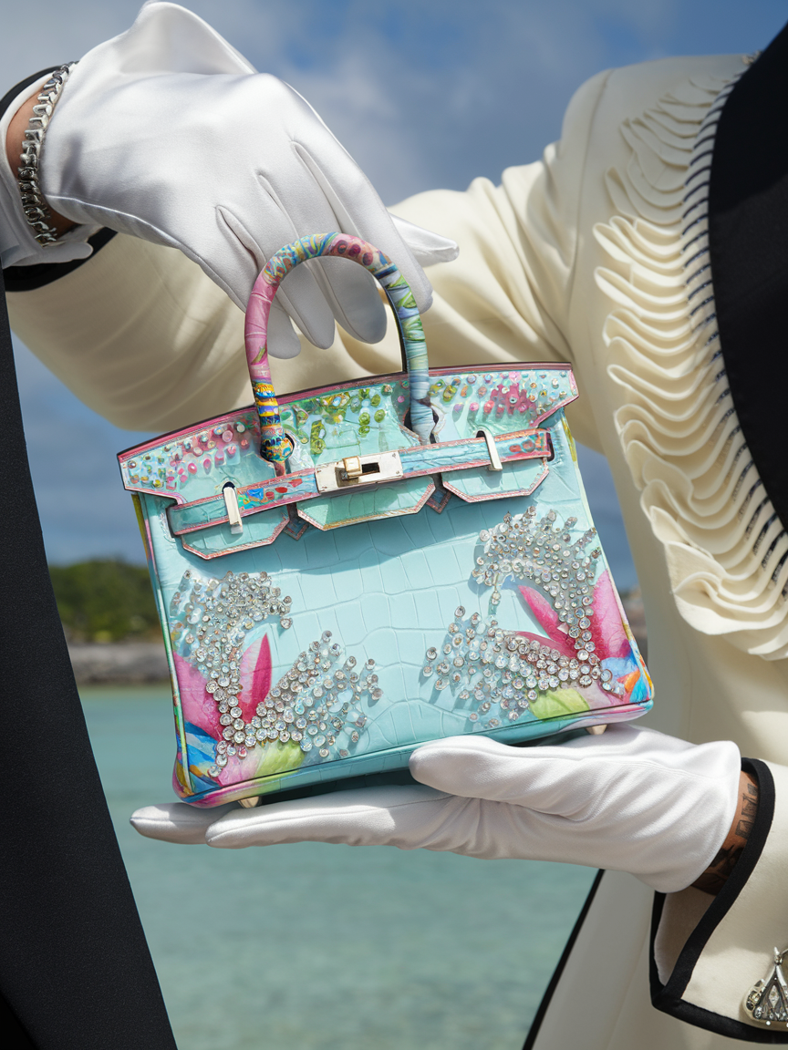  Custom Hermes “Tropical Vibes” Collection 2025: A Tribute to Paradise by ARTBURO