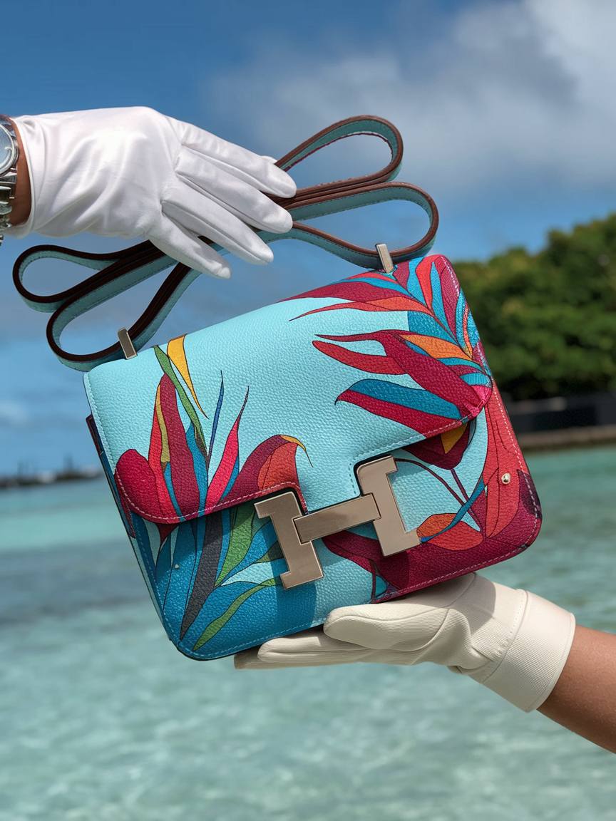  Custom Hermes “Tropical Vibes” Collection 2025: A Tribute to Paradise by ARTBURO