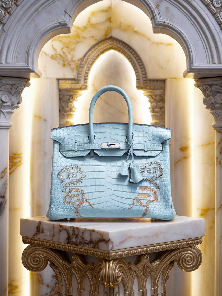 ARTBURO & HERMES "ONE OF ONE" Collection – Exclusive Art on Hermès Bags 