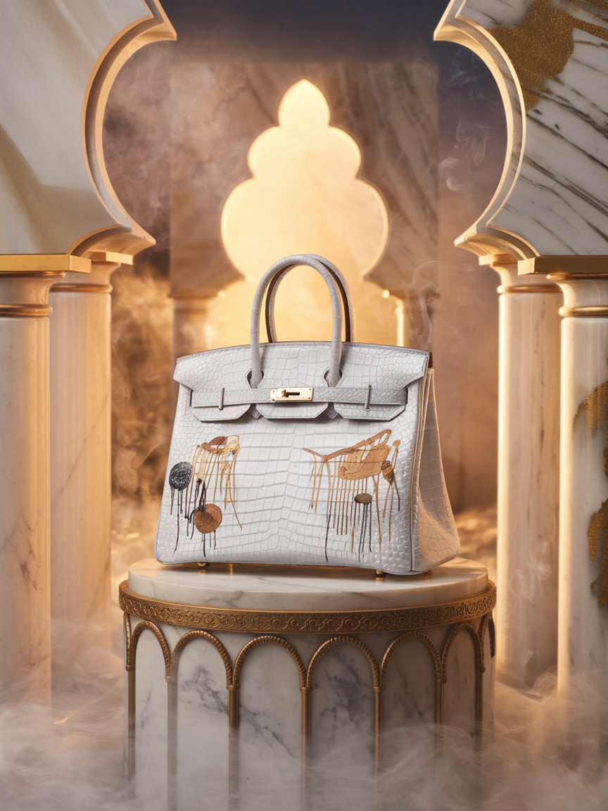 ARTBURO & HERMES "ONE OF ONE" Collection – Exclusive Art on Hermès Bags 