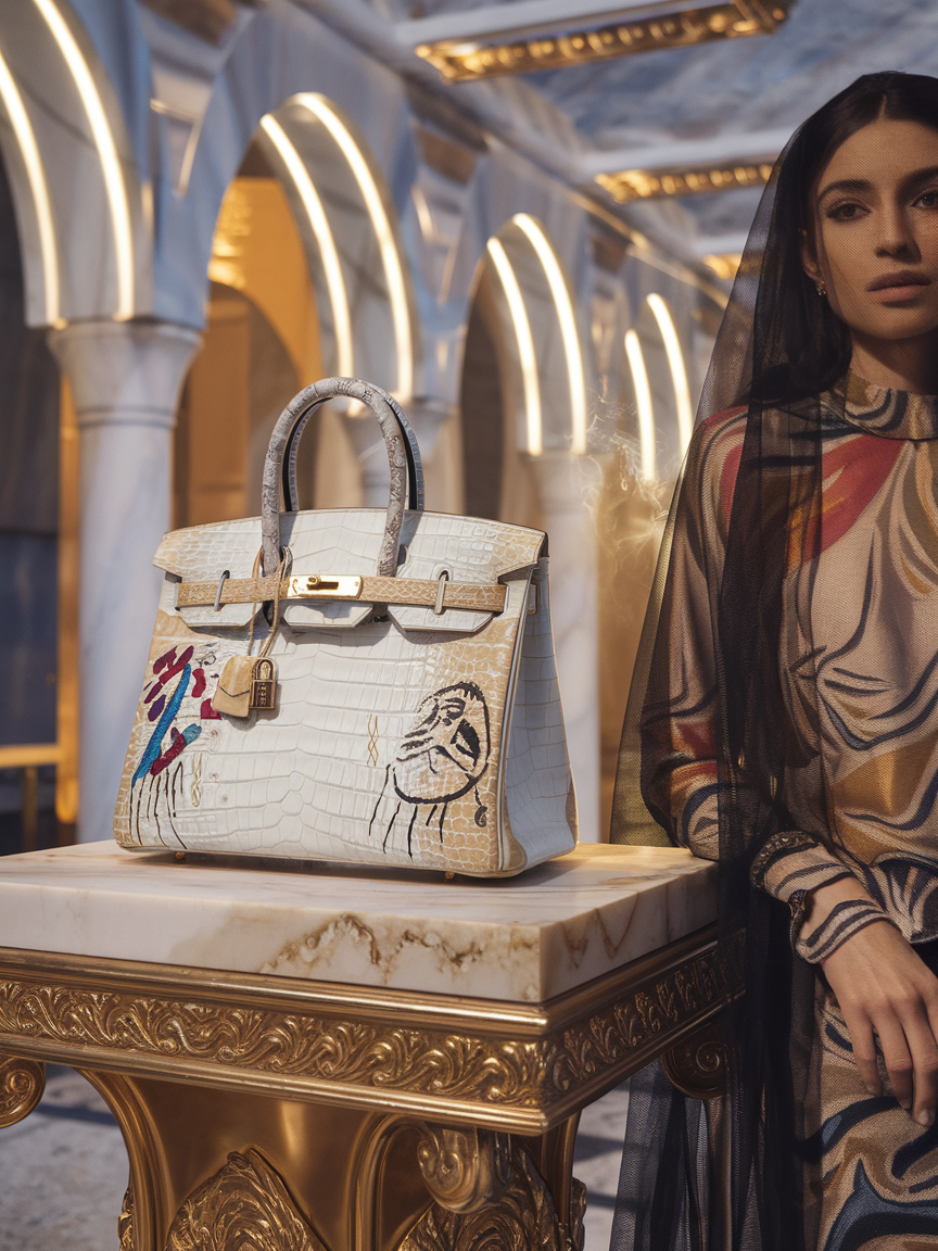 ARTBURO & HERMES "ONE OF ONE" Collection – Exclusive Art on Hermès Bags 