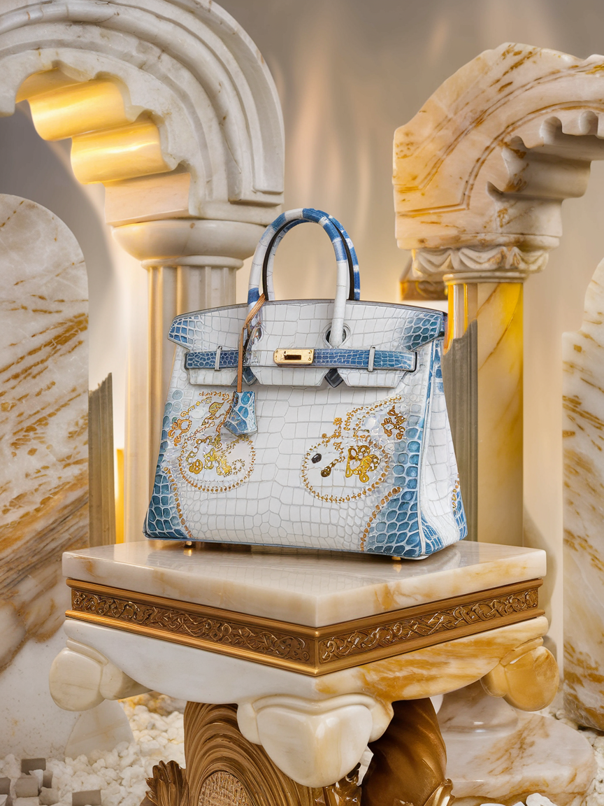 ARTBURO & HERMES "ONE OF ONE" Collection – Exclusive Art on Hermès Bags 