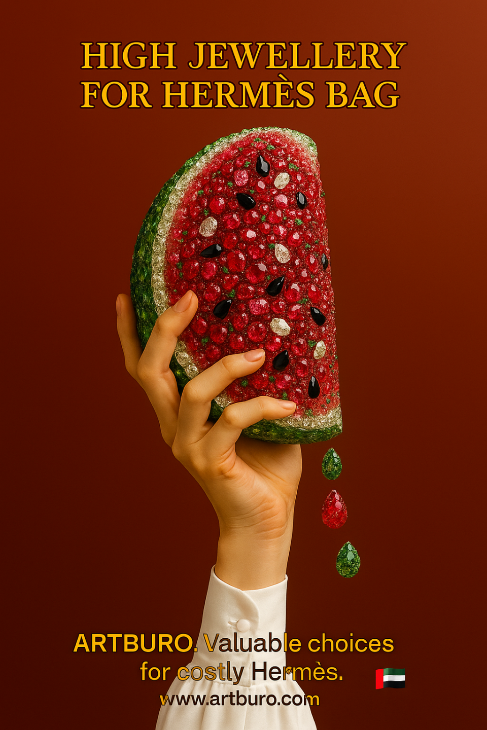 ARTBURO HERMES High Jewellery Bag Diamond Hardware / DUBAI / Only for Collectors / 2025-2026