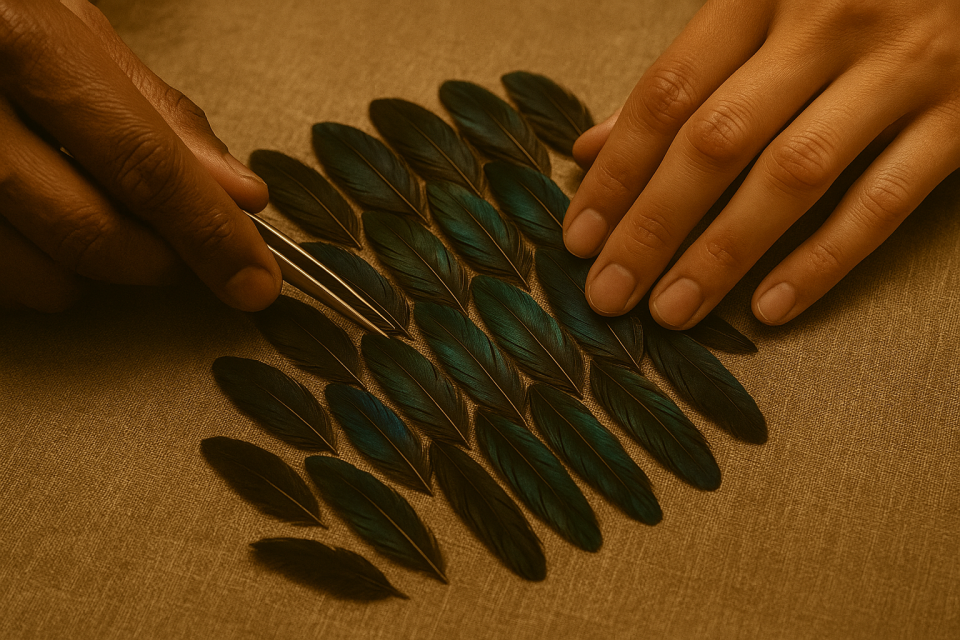 ARTBURO™ Haute Couture Feathers — Exclusively for Hermès Bags